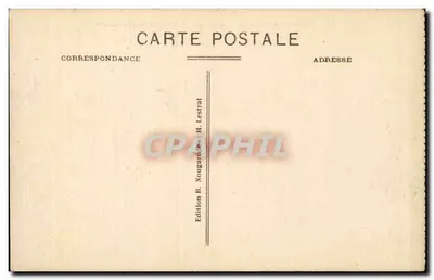 Chemin des Dames — Cmentarz w Cerny-en-Laonnois — Wydawnictwo H. Lestrat — Rewers
