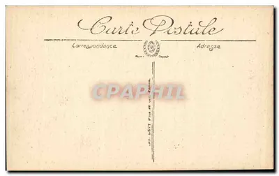 Vailly — O Hôtel-de-Ville — Ruínas da Grande Guerra — Édition L. Gras, Laon — Verso
