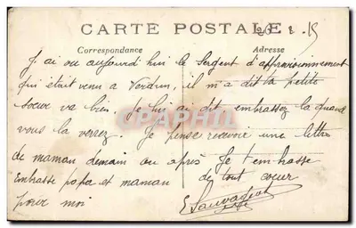 Heiltz-le-Maurupt — Ruiny po Bitwie nad Marne — Phot-Express — Rewers