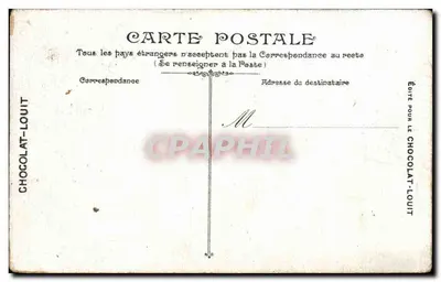 Infanterie. Durchgang durch den Portal — L.V. & Cie, Nr. 3593 — Rückseite