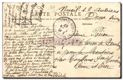 Lion-sur-Mer (Calvados) — Godzina kąpieli — wydawca nieznany, nr serii 41 — Rewers