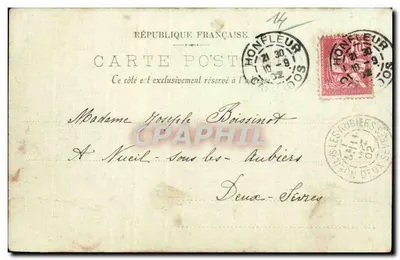 HONFLEUR — Port — LL. n°6 — Rewers