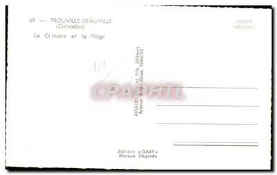 Kruszyna i plaża — Trouville-Deauville (Calvados) — Wydawnictwo Gaby, Nantes — Rewers