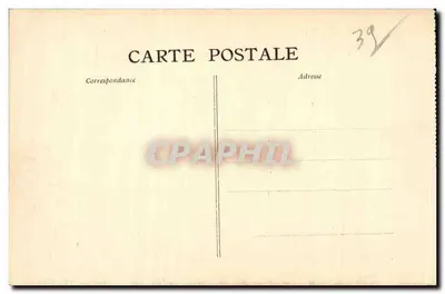 Salins-les-Bains (Jura) — L'Hotel-de-Ville (1750) — Edizione Figuet, Salins — Verso