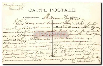 PARIS-Longchamps — Revista do 14 de Julho de 1907 — O Estado-Maior Geral — J. H. — Verso