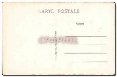 Batalha de Auray — 29 Setembro 1364 — F. Chapeau, Nantes — Verso