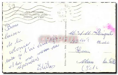 Spadzista Ain — Bourg-de-Sirod (Jura) — Wydawnictwo Karrer — Rewers