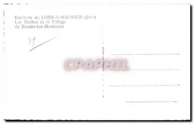 Baume-les-Messieurs — Oaza Lons-le-Saunier (Jura) — Cim — Rewers