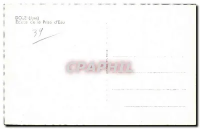 Dole (Jura) — Zasuwka Prise d'Eau — Conrées & Macon — Rewers