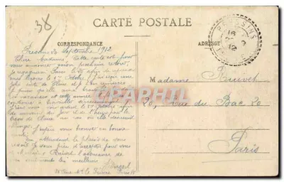 St-Pierre-de-Chartreuse — Ogólny widok — J. G., wyd., Voiron - 368 — Rewers