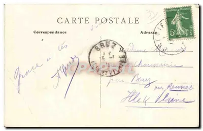 Crémieu (Isère) - Prefeitura - Antigo Convento dos Agostinhos — B.P. Paris 265 — Verso