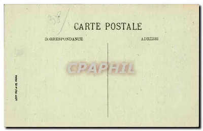 Pont-en-Royans — Stare domy nad Bourne i most Picard — LL. n°16 — Rewers