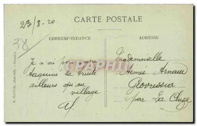 Allevard-les-Bains — Le Bréda — Oude Molen — P. Gaude, Grenoble, n°794 — Achterkant