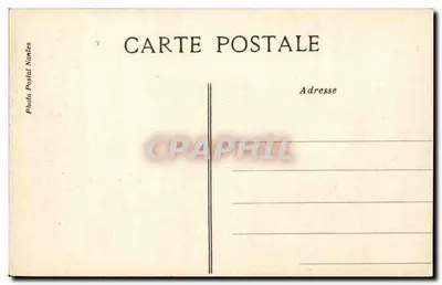 Entrega das bandeiras tomadas do inimigo — 7 de outubro de 1914 — Photo Postal Nantes — Verso