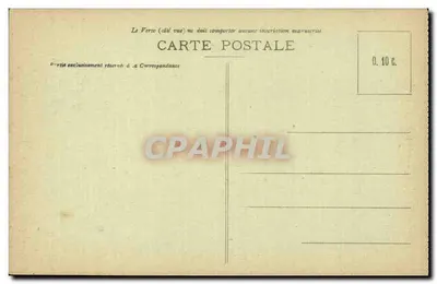 Berry au Bac (Aisne) en las ruinas — Últimos vestigios de las terribles luchas de 1914 a 1918 — V. Thylllier, editor, Reims — Reverso