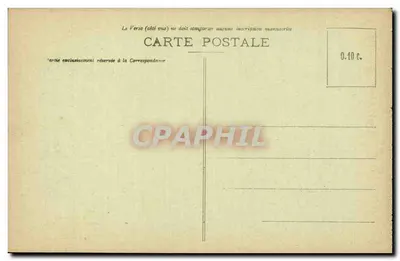 Berry-au-Bac (Jego Ruiny) — Miejsce dawnego Dworca C.B.R. obok Côte 108 — Wydawca: Chaillier, Albiour, Reims, nr 129 — Rewers