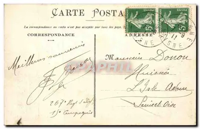 Campo di Sissonne (Aisne) — Un Angolo di Campo — Ruët fratelli, fot.-edit. — Verso