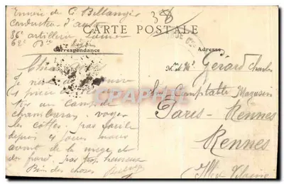 Wienne (Isère) — Dolina Rony i Góra Pilat — B.F. Paris n°138 — Rewers