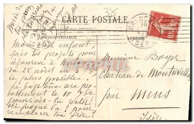 Grenoble — Most Porte de France i Forty — LL. n° 121 — Rewers