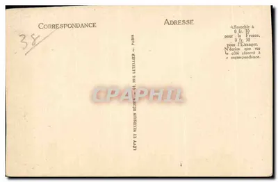 Grenoble — A Praça Grenette e o Saint-Eynard — LL — Verso