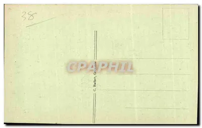 Grenoble — Wzgórze Zielone i Alpy — C. Baffert, Grenoble — Rewers