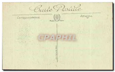 Catedral de Reims — Incêndio de 1914 — M. Leverage, Editor, Paris — Verso