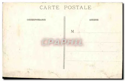Placa comemorativa do Corpo de Exército Colonial — Nanterre — Imp. Baudinière — Verso
