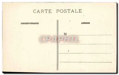 Albert (Somme) — Ruinen nach dem Durchgang der Barbaren — J. Courcier, 8, rue Simon-le-Franc, Paris — Rückseite