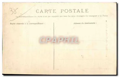 Grenoble — Wspinaczka Chalamona — Wydawca nieznany, nr serii 38 — Rewers