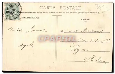 Zamek w St-Chef — Pégaterie Pignier, Bourgoin — Rewers