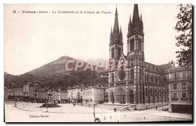 Voiron (Isère) - A Catedral e o Coteau de Vouise — Edição Sarret, n°53