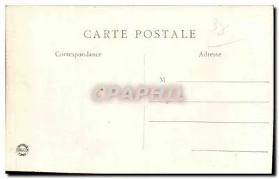 Voiron (Isère) - A Catedral e o Coteau de Vouise — Edição Sarret, n°53 — Verso