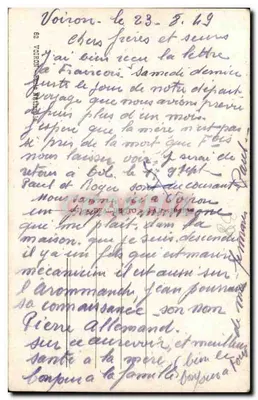 Voiron — widok z powietrza na wioskę i góry — Cap — Rewers