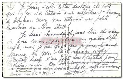 Kościół Najświętszej Panny Maryi — figura Matki Bożej — wydawca PECO — Rewers