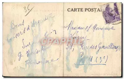 Argenton — Prawy brzeg — Stare Galerie — Wyd. Langletois — Rewers