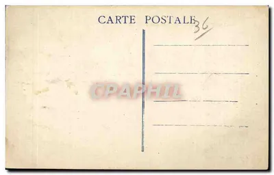 Argenton - Velhas casas na Creuse — Editor: Leclout — Verso