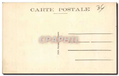 Argenton-sur-Creuse (Indre) — Widok brzegów Creuse — R.D. — Rewers