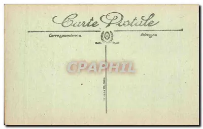 Armentières — Ruínas após bombardeio — Vise Paris n° 520 — Verso