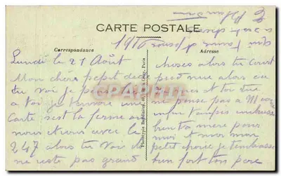 Ruínas da Fazenda de Moscou — Champagne — Phot-Express - Visé Paris 1072 — Verso