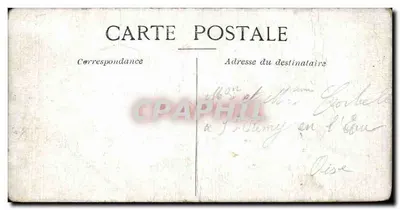 Carregamento de um ferido em uma carruagem de ambulância — Em Campo — 39. — Editor: Paris — Verso