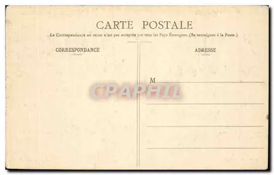 Lembrança Presidencial — M. e Sra. Fallières — Cliché P. Boyer, Paris — Verso