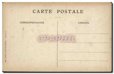 Cour d'honneur dos Invalides — Crapouillards, lançadores de bombas e minnenwerfer de trincheiras conquistados por nossas tropas da Champagne (Setembro 1915.) — Cliché Pad. — Verso