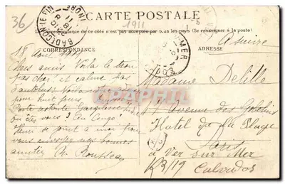 GARGILESSÉ (Indre) — The banks of the Creuse. — Collection E. C. Châteauroux. — Back