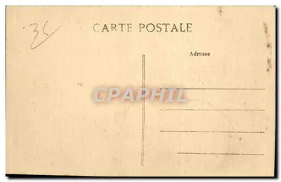 Les Gas du Berry grają koncert w placu George Sand — Châteauroux, wydane przez Cell. G. G & fils, n°12 — Rewers