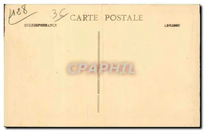 Châteauroux (Indre) — Rue Descente de Ville (widok z Starego więzienia) — COLL. G. G. n°11 — Rewers