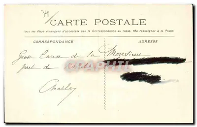 CETTE - Vista Geral e o Lago de Thau. L. R. - n° 465 — Verso