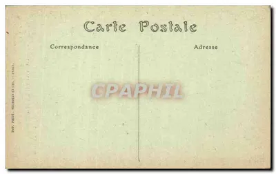 Montceau após o bombardeio — Campanha de 1914-1916 — Visé Paris N° 315 — Verso