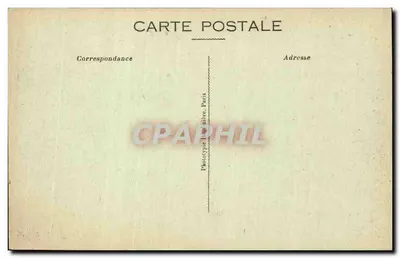 Battaglia dell'Ourcq — Fattoria incendiata a Nogeon durante il combattimento — Phot-Express, Paris 851 — Verso
