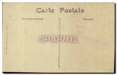 Montceau após o bombardeio pelos Alemães — Campanha de 1914-1916 — Visé Paris N° 514 — Verso