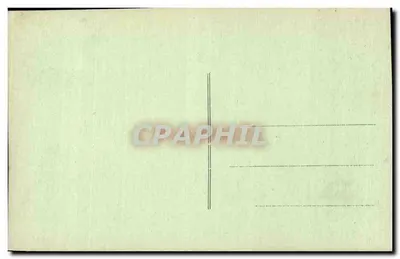 Carta postal antiga — Carta topográfica da região de Souars — sem editor ou número de série visíveis — Verso